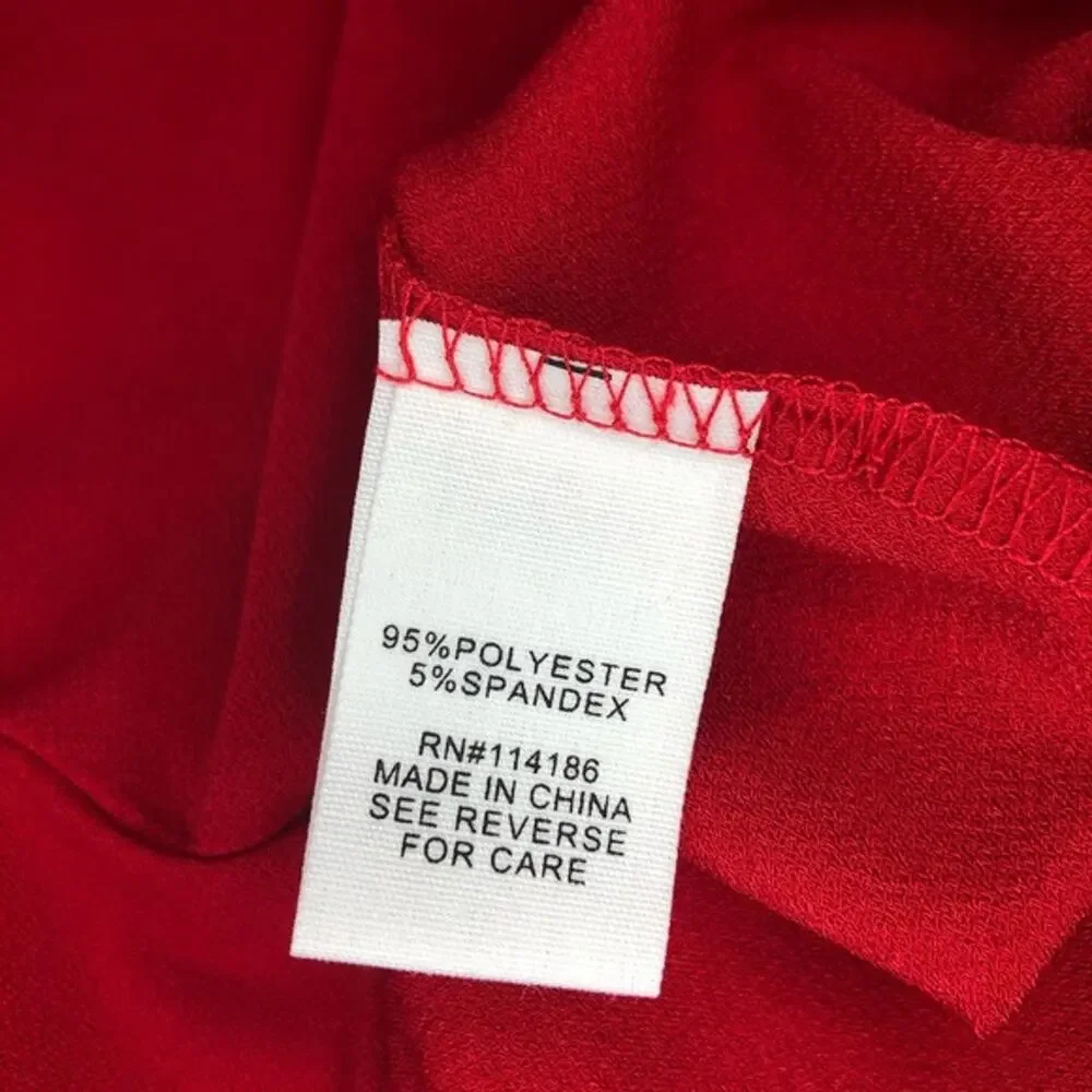 89th + Madison Ruby Red Rhinestone Top - Picture 3 of 6